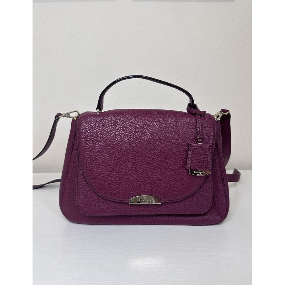 Kate Spade Burgundy Purse Beautiful! Ships Free CC